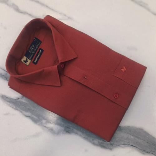 PL COTTON XLINEN DYED READYMADE SHIRT 38 FS